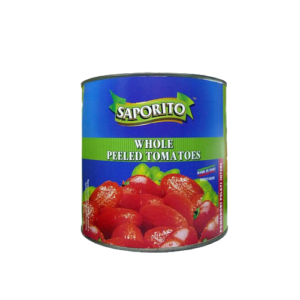 SAPORITO WHOLE PEELED TOMATO 2.5kg