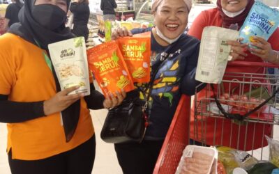 Sampling Activity AHG, ITO EN, SCHOGETTEN, OMG, dan CCH di Brastagi Gatot Subroto dan Brastagi Tiara