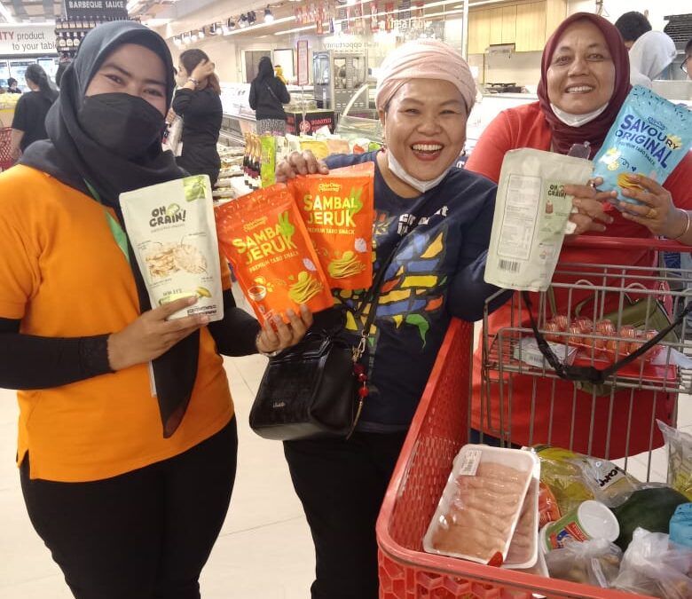 Sampling Activity AHG, ITO EN, SCHOGETTEN, OMG, dan CCH di Brastagi Gatot Subroto dan Brastagi Tiara