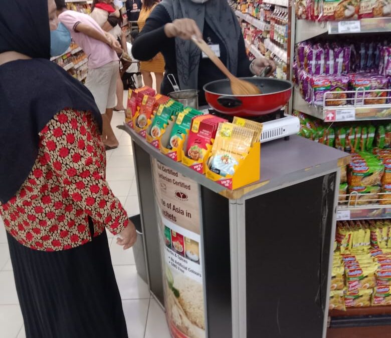 ACTIVITY SAMPLING BRAND CY,ALAMII,AHG,ITO EN,SCHOGETTEN,DAN OMG&CCH