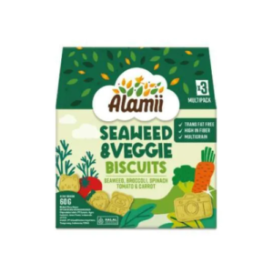 Alamii Seaweed & Veggie Biscuit
